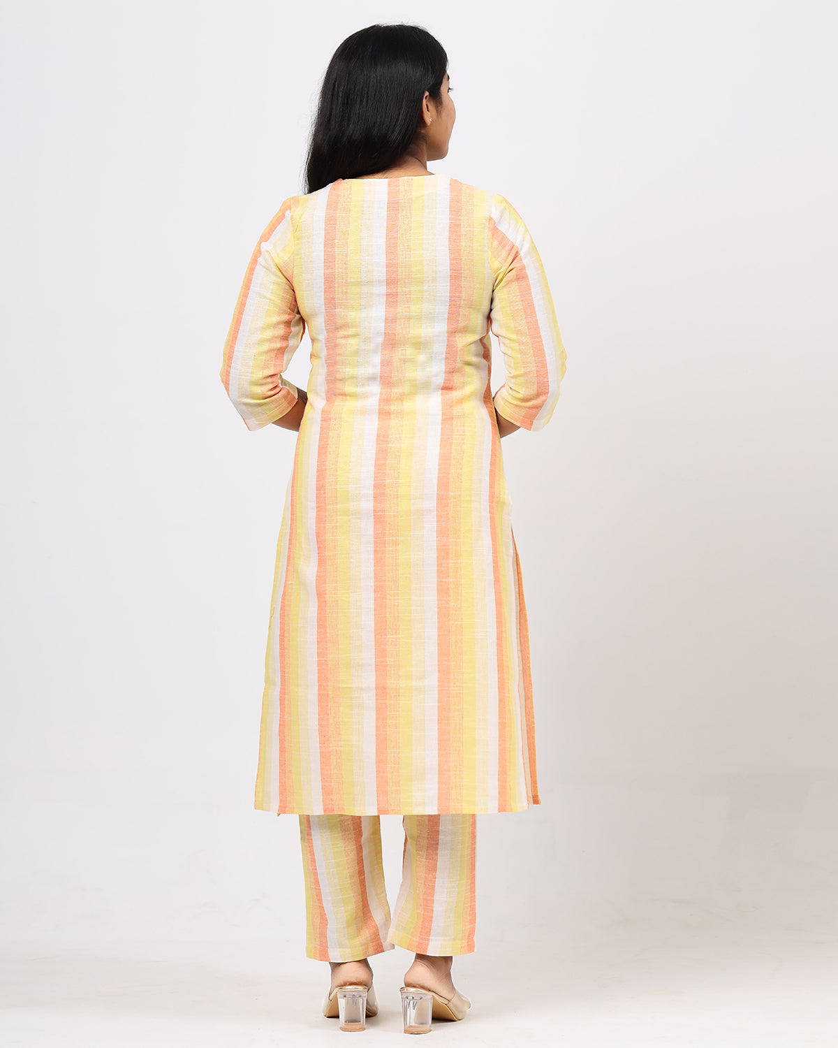 Summer Hues Handloom Cotton Co-ord Set