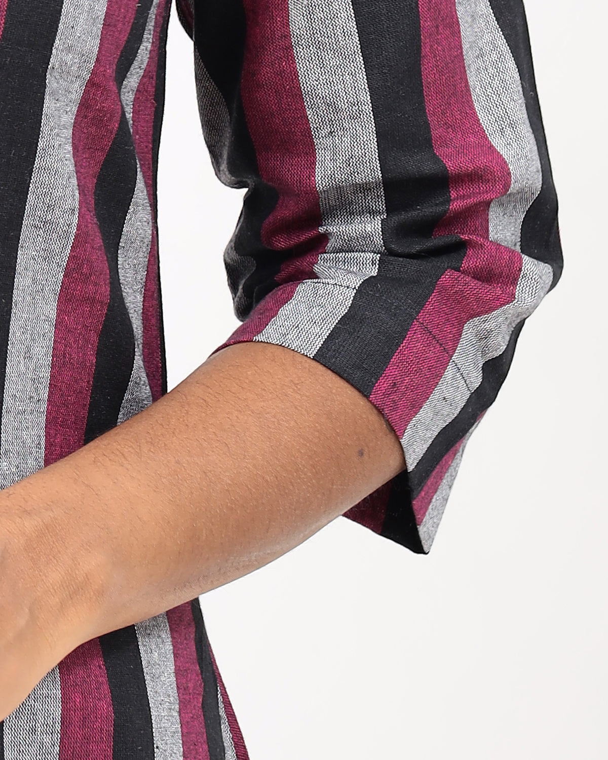 Bossy Magenta Handloom Cotton Co-ords