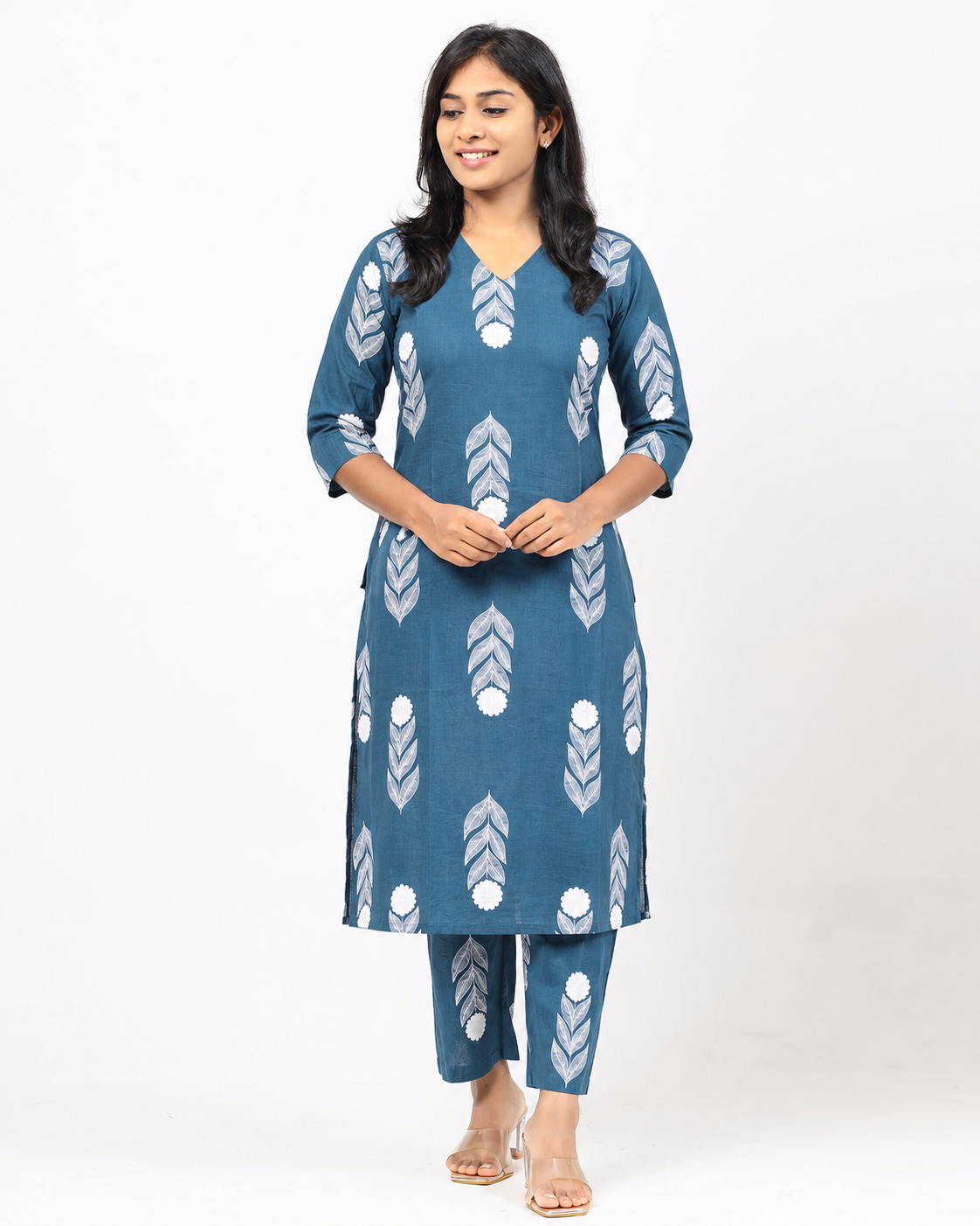 Grey Cotton Co-ord Set