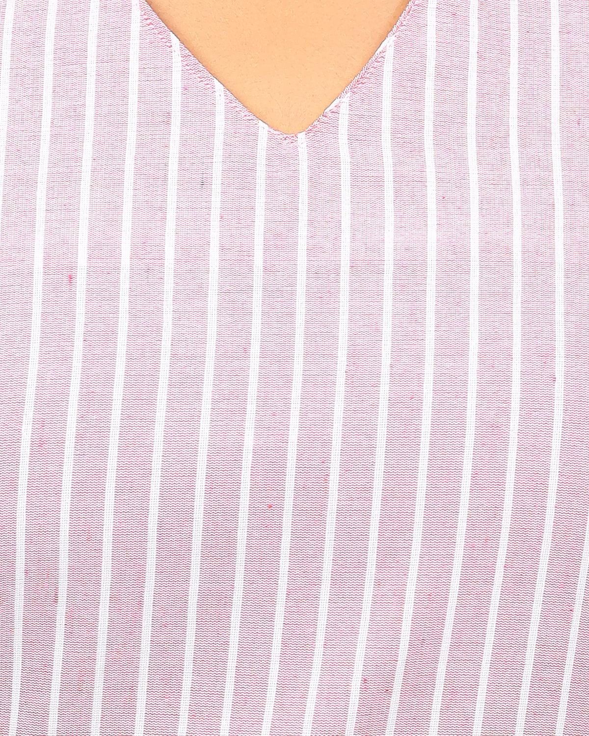 Blush Pink Handloom Cotton Co-ord Set
